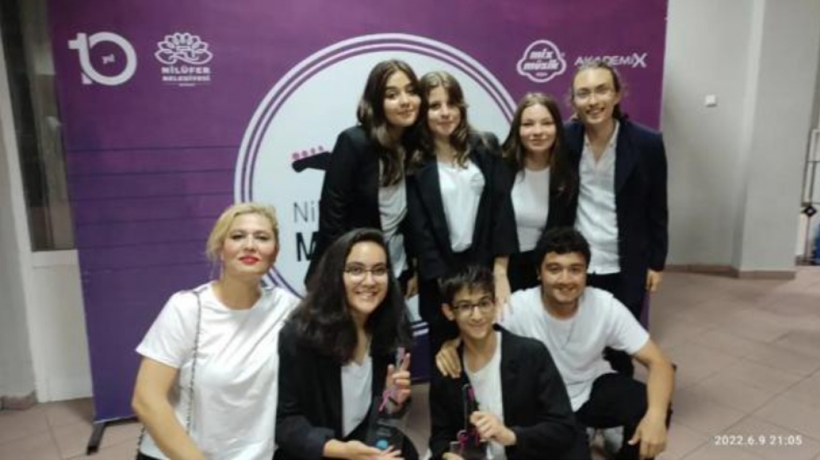 Nilüfer Liselerarası Müzik Yarışması'nda Okulumuza İki Ödül